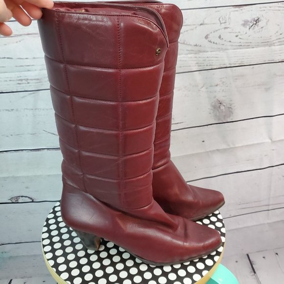 Etienne Aigner Shoes - Vintage Etienne Aigner Boots 60s / 70s 8.5 Medium